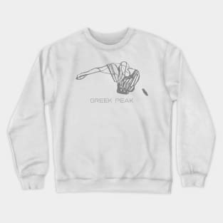 Greek Peak Resort 3D Crewneck Sweatshirt